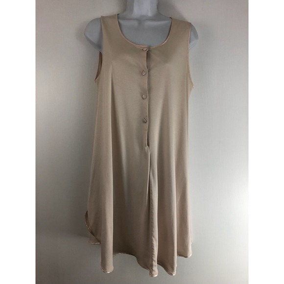 Hanro Other - Hanro Of Switzerland Pink Cotton Sleeveless Nightgown Size XS Women's Sleepwear